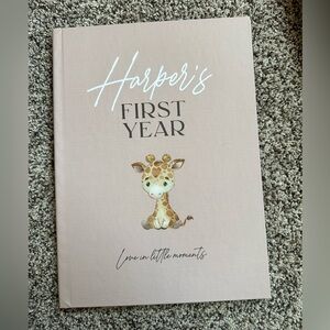 Personalized baby book